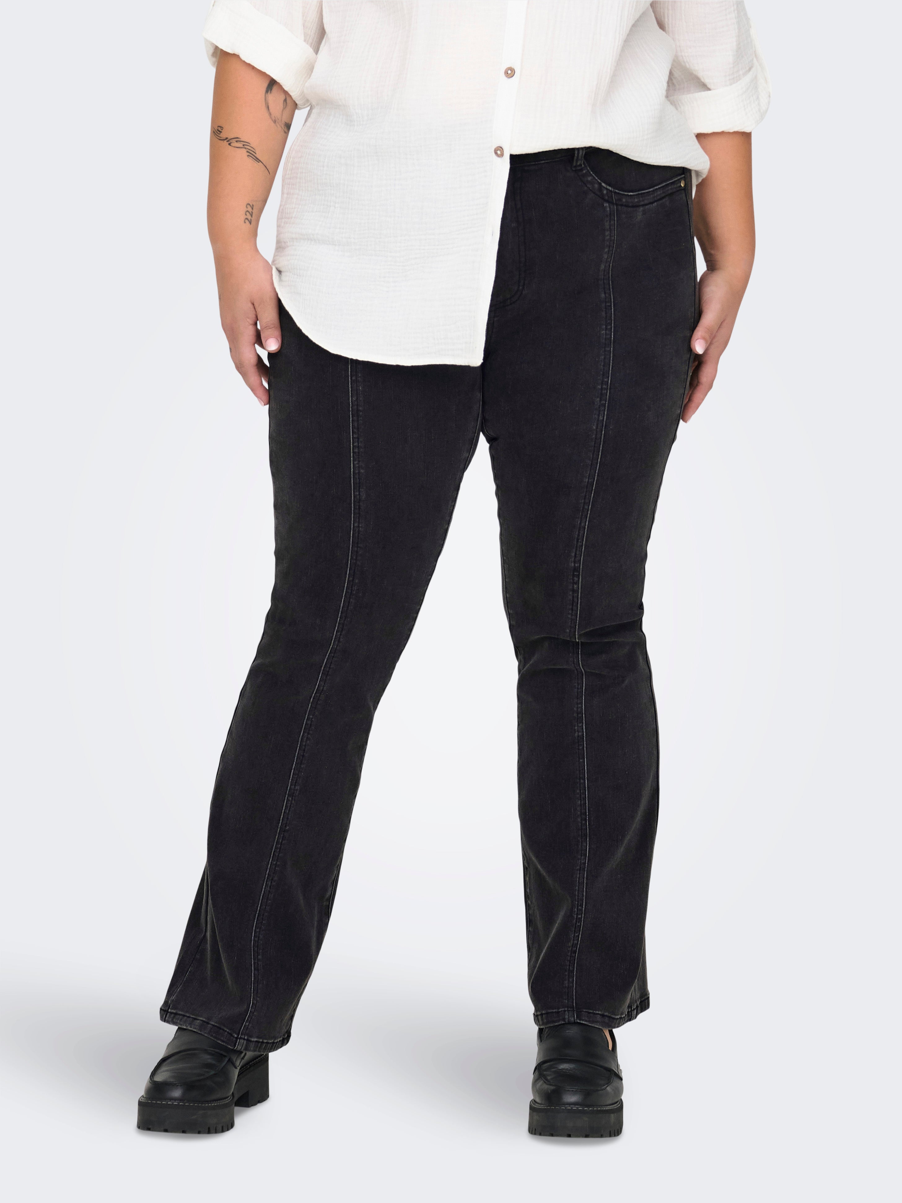 Brand New CARSALLY Mid waist Flared Fit Jeans