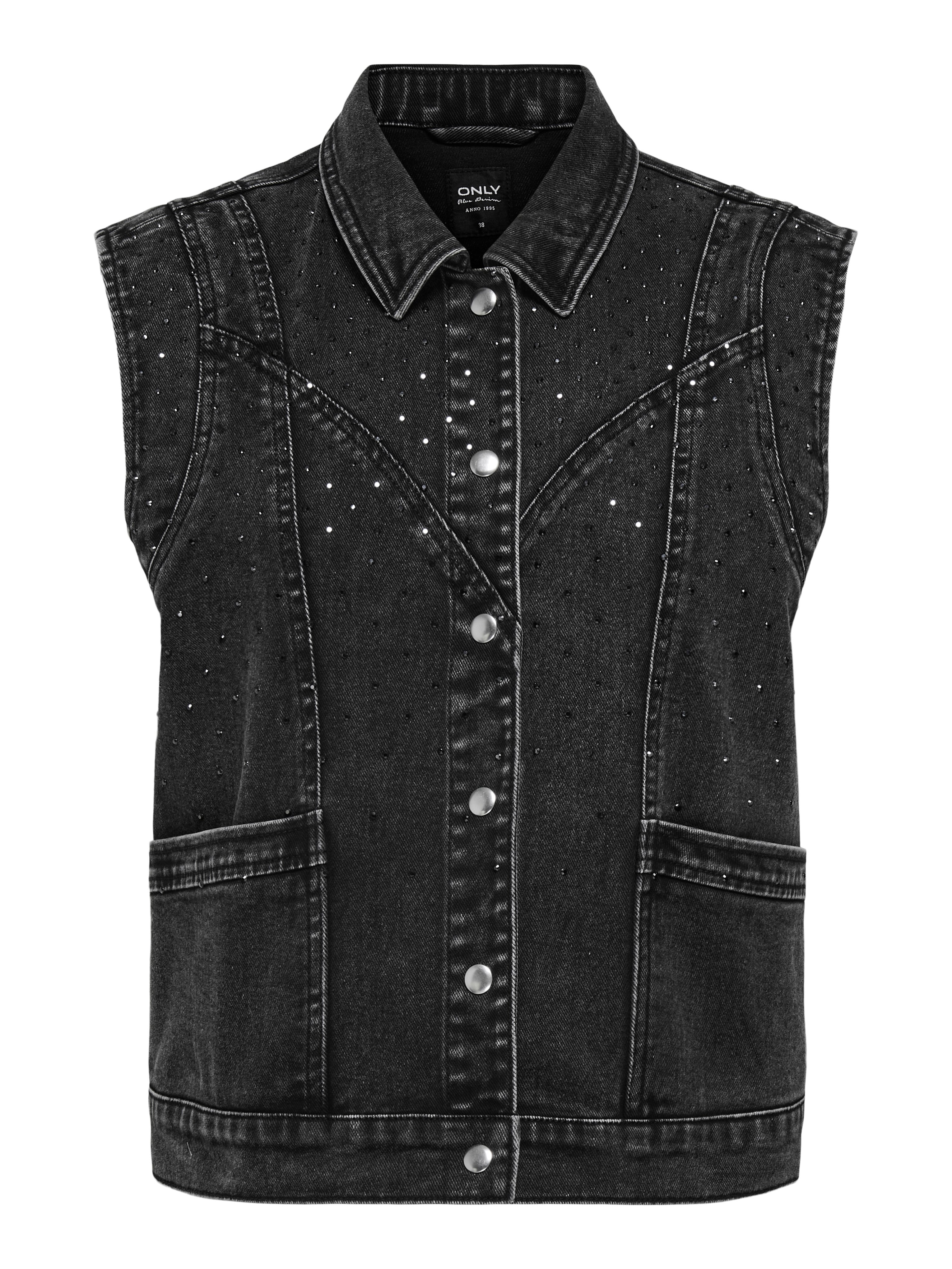 Brand New ONLKENNEDY Denim gilet