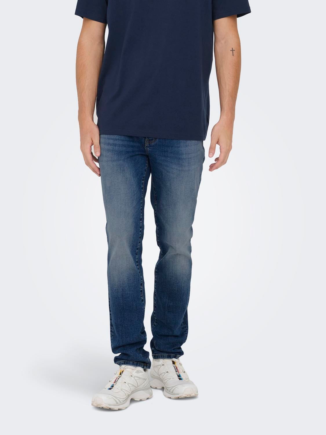 Brand New ONSLOOM Mid rise Slim Fit Jeans